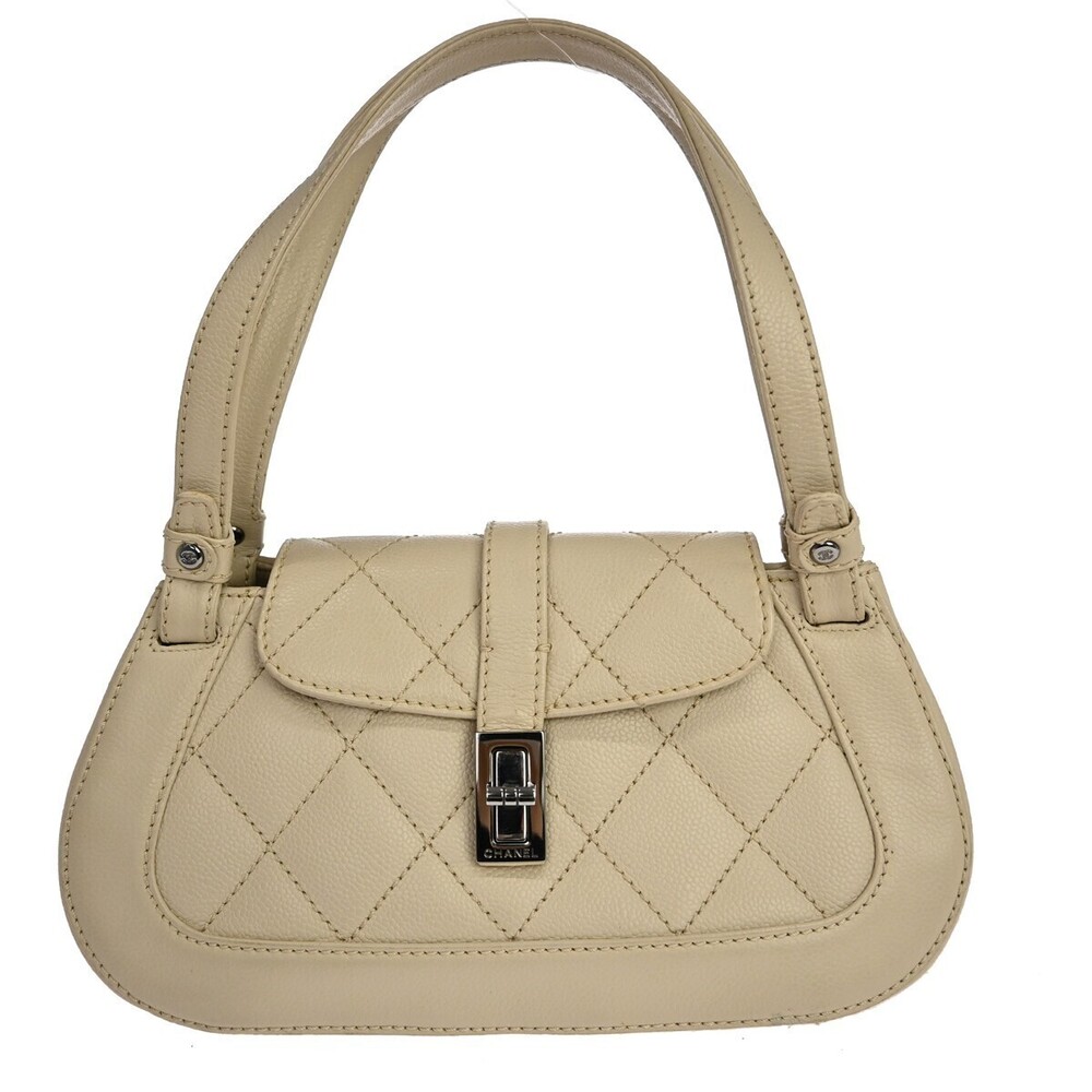 Chanel Mademoiselle Lock Quilted Caviar Small